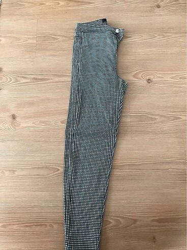 Bershka kareli pantolon