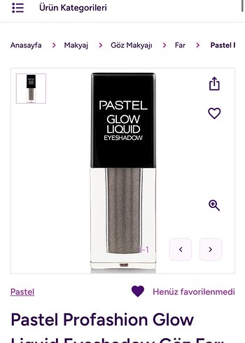 Pastel Likit Göz Farı