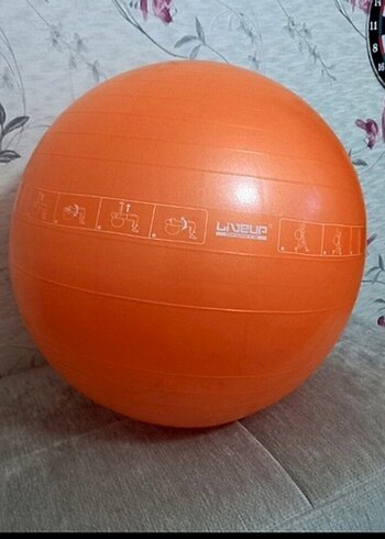 Turuncu Pilates Topu 65 cm