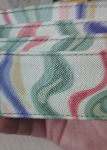  Beden Pastel Renkli Elastik Kadın Cüzdanı