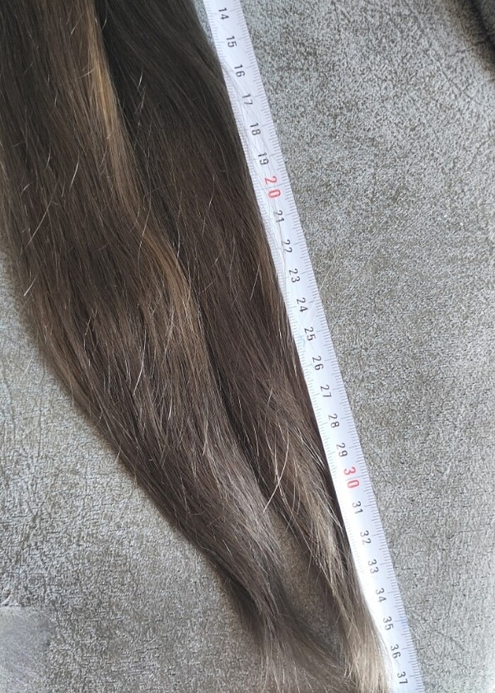 Bant kaynak gerçek saç 40 adet  - Görsel 3