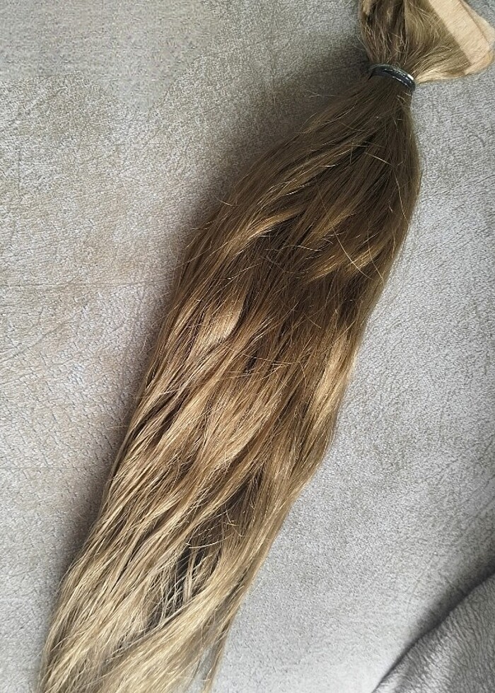 Bant kaynak gerçek saç  - Görsel 4