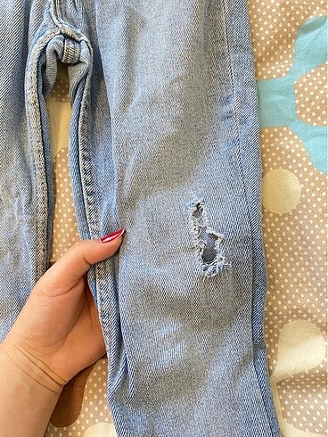 32 Beden mavi Renk Zara jean