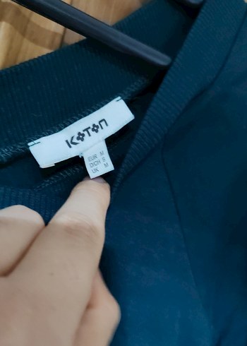 Kadın Lacivert V Yaka Uzun Kollu Triko - Görsel 2