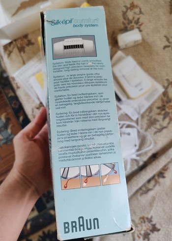 Braun Silk-épil Beyaz Epilatör - Görsel 9