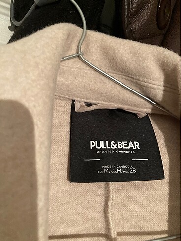 Pull and Bear Pull bear kaşe kaban