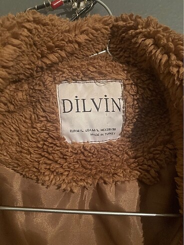 Dilvin Tüylü teddy ceket