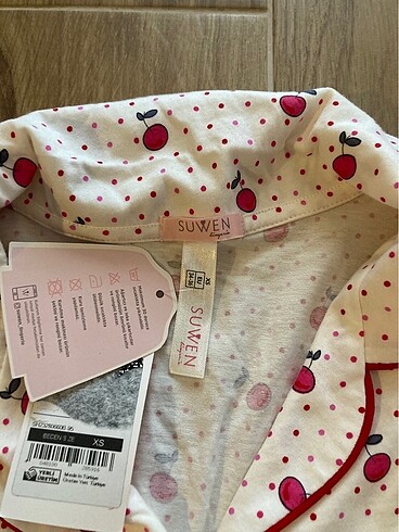 Suwen Suwen pijama takımı xs etiketli