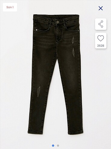Lcw kız çocuk jean pantolon (etiketli) 10-11 yaş