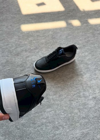 40 Beden siyah Renk Nike Air Force Black blue özel seri