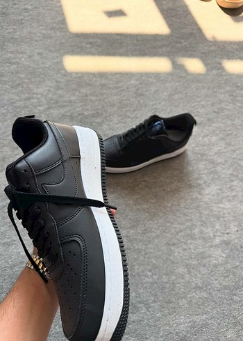 40 Beden Nike Air Force Black blue özel seri