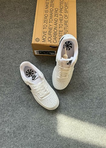 43 Beden Nike Court Vision White Black