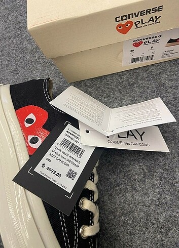 39 Beden Converse come des garçons ITHAL