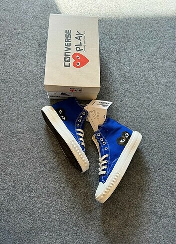 38 Beden mavi Renk CONVERSE PLAY İTHAL KALİTE