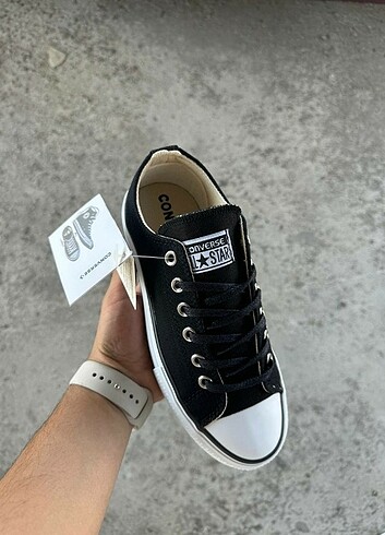 Converse lift PLATFROM siyah İTHAL KALİTE