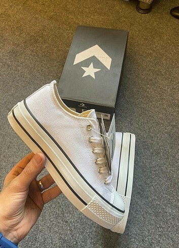 Converse lift platform beyaz 