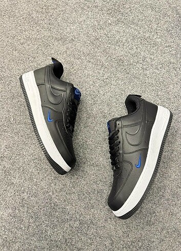 Nike Air Force Black Blue 