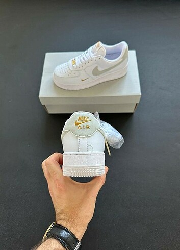 37 Beden beyaz Renk Nike Air Force grey essential 