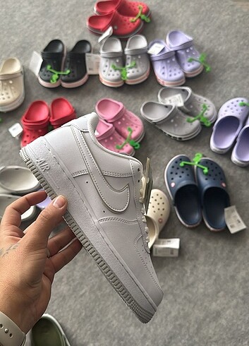 YENİ ÜRÜN ÜST KALİTE Nike Air Force Wolf Grey 