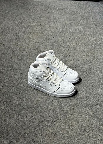 Nike Air Jordan 1 Mid White Ust Kalite