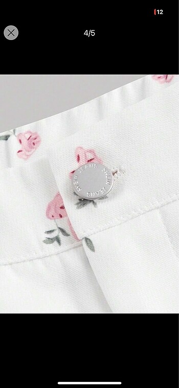 Sheinside Gül desenli pantolon