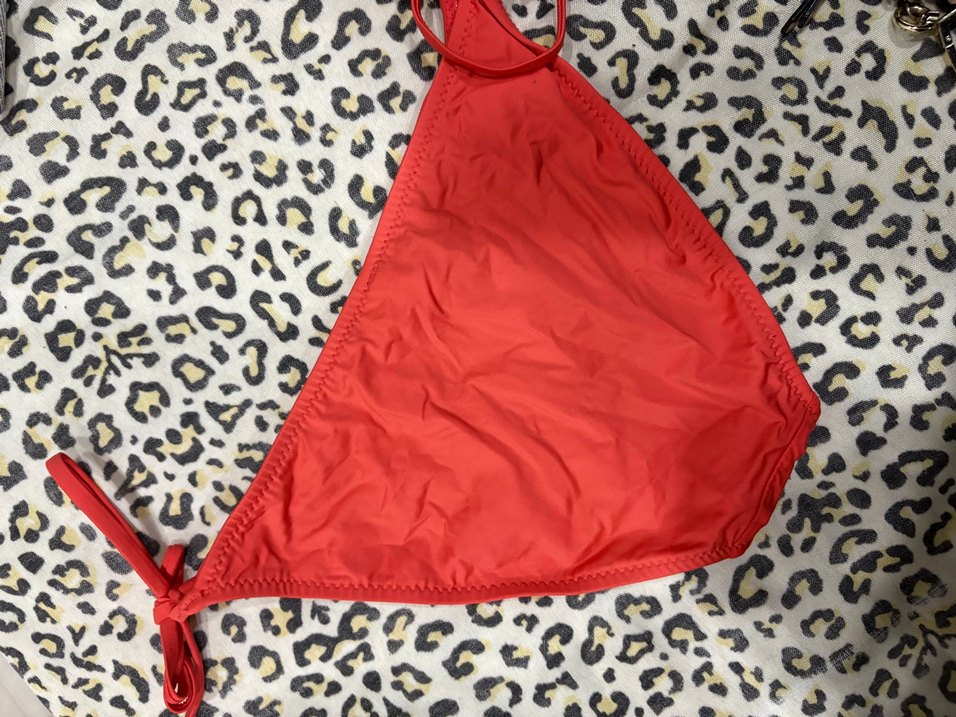 Somon rengi İpli Kadın sıfır Bikini Altı - Görsel 2