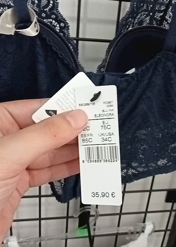 diğer Beden siyah Renk Intımıssımı 75C Dantel Bralet