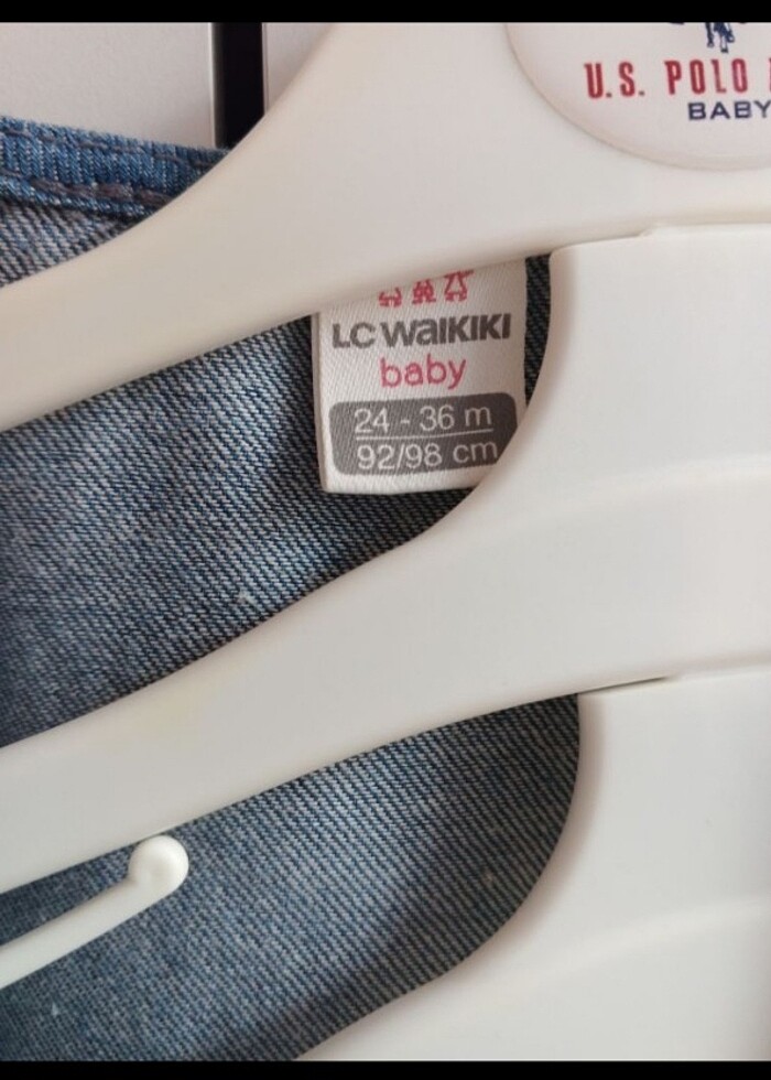 Kız çocuk kot elbise - Görsel 3