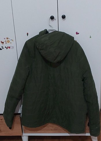 LC Waikiki Yeşil Erkek Kaban