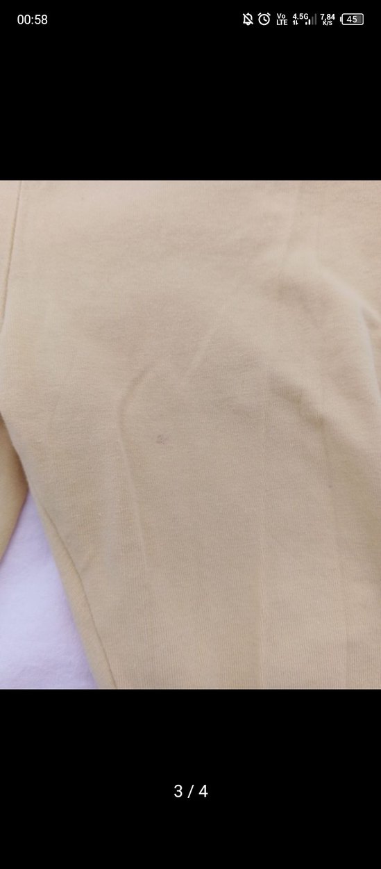 Sarı Taytlı Bebek Kız Kısa Kollu Takım - Görsel 4