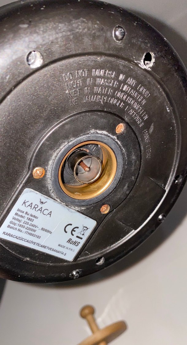 Gri Elektrikli Su Isıtıcısı KARACA - Görsel 5