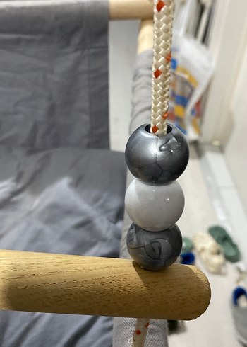 Gri bebek salıncak - Görsel 5