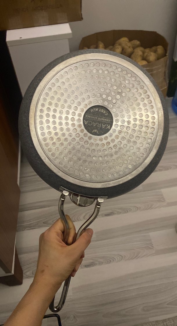 Gri Yapışmaz Tava - Görsel 2