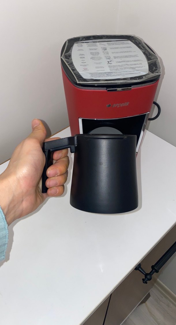 Arçelik Kırmızı Kahve Makinesi - Görsel 3