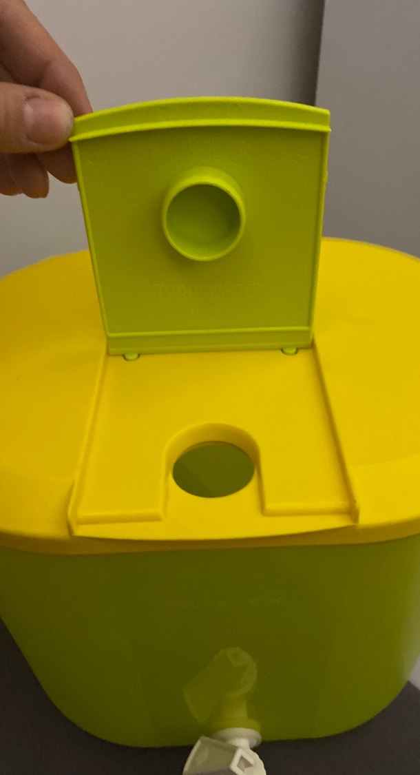 Sarı Plastik Su Sebili - Görsel 2