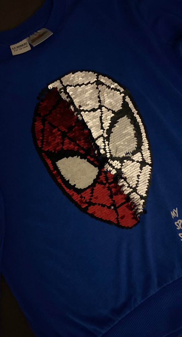 Mavi Sweatshirt ve Siyah Eşofman Takımı - Görsel 4