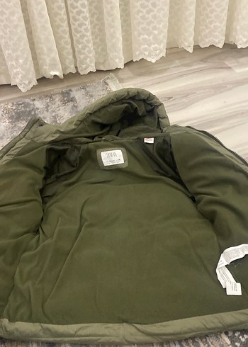 Kapüşonlu, Kürklü Kadın Kışlık Mont - Görsel 2