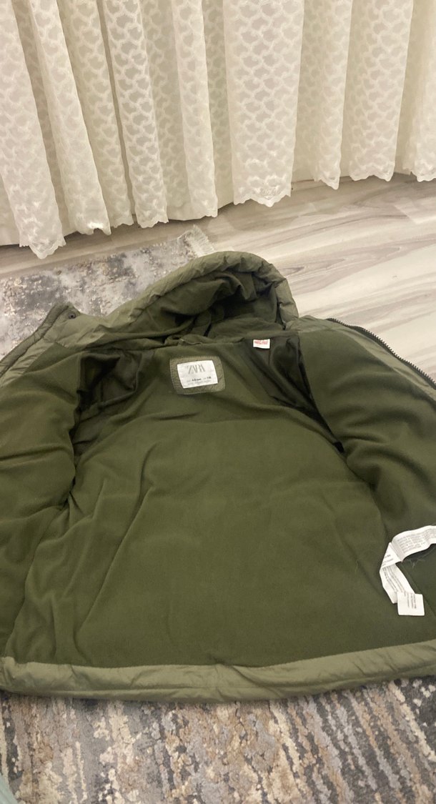 Kapüşonlu, Kürklü Kadın Kışlık Mont - Görsel 2