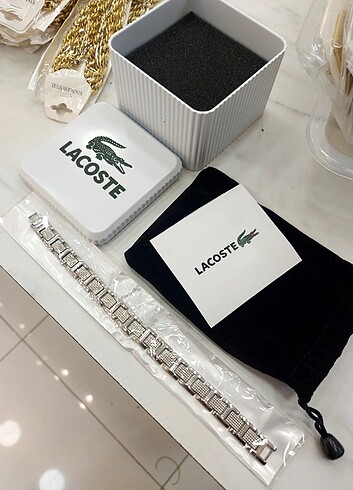 Lacoste Efsane geldi lacoste erkek bileklik