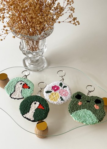 Kurbağa Figürlü Anahtarlık - Görsel 3