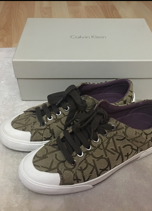 39 Beden haki Renk Calvin Klein Giselle Haki Ayakkabı