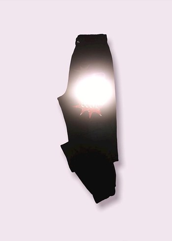 Siyah reflektör detaylı eşofman - Görsel 3