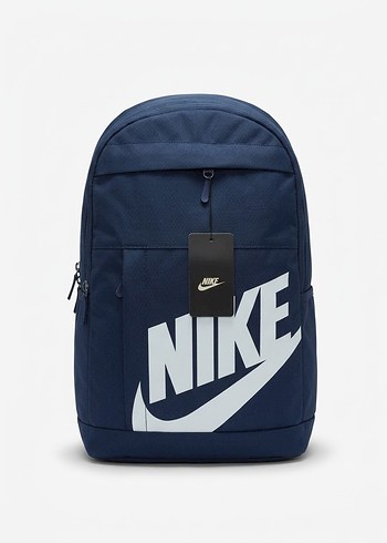 Nike Lacivert Sloganli Sirt Cantasi