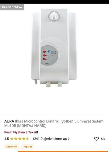 Şofben su ısıtıcı - Görsel 3