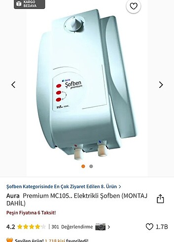 Şofben su ısıtıcı - Görsel 4
