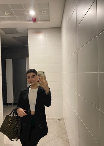 38 Beden siyah Renk Trendyolmilla siyah blazer ceket