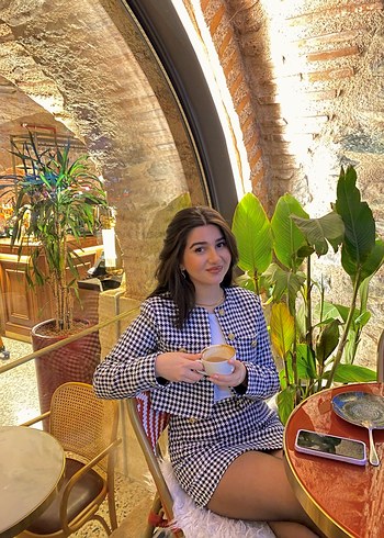 Zara Zara Etek Ceket Takım