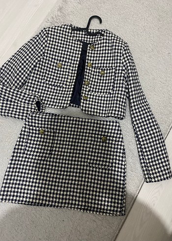 Zara Etek Ceket Takım