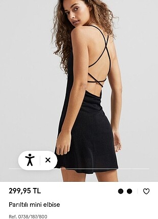 Bershka Elbise