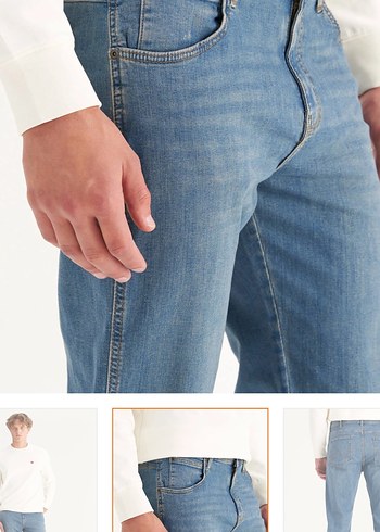 Wrangler marka Erkek  Rahat Kesim Jean - Görsel 3